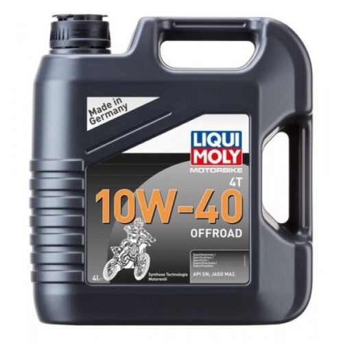 Ulei motor moto LIQUI MOLY Motorbike 4T 10W40 Offroad 3056, volum 4 litri, sintetic