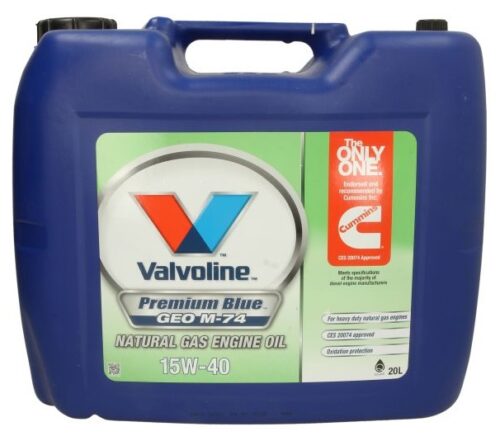 Ulei motor VALVOLINE PREMIUM BLUE GEO M-74 15W40, volum 20 litri, sintetic