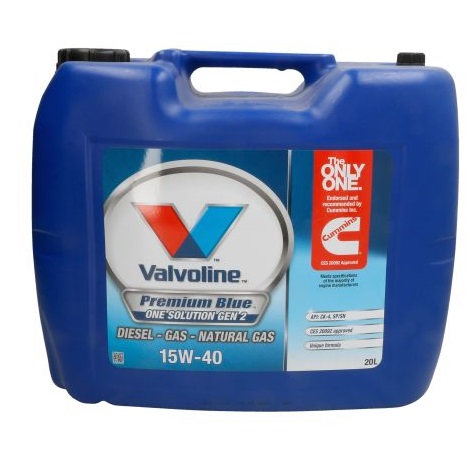 Ulei motor VALVOLINE PREMIUM BLUE One Solution GEN 2 15W40, volum 20 litri, sintetic