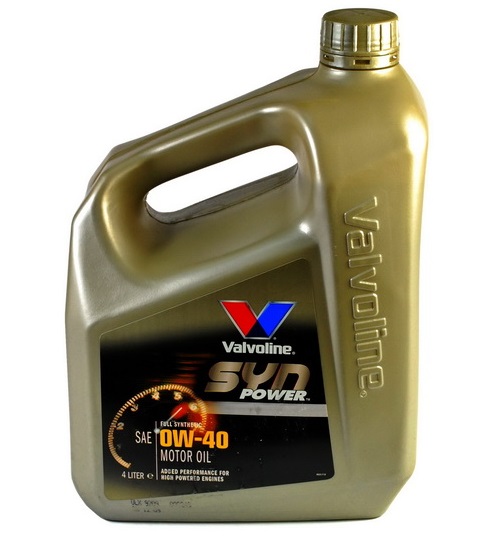 Ulei motor VALVOLINE SYNPOWER 0W40, volum 4 litri, sintetic