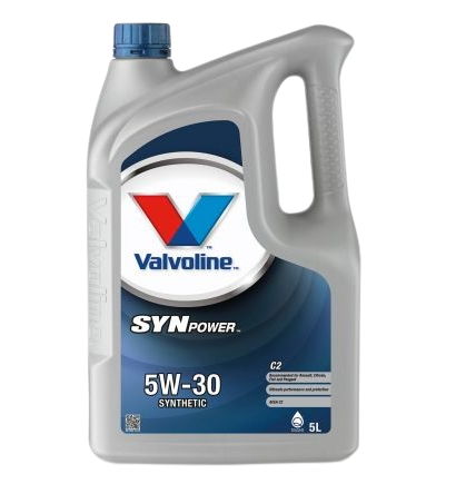 Ulei motor VALVOLINE SYNPOWER C2 5W30, volum 5 litri, sintetic