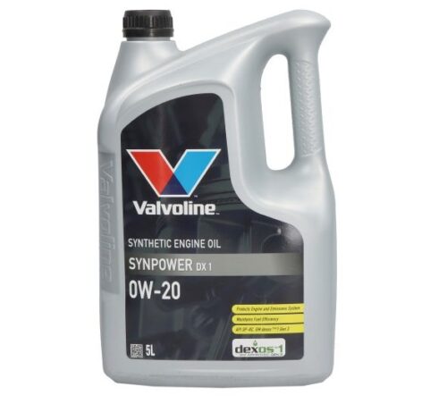 Ulei motor VALVOLINE SYNPOWER DX1 0W20, volum 5 litri, sintetic