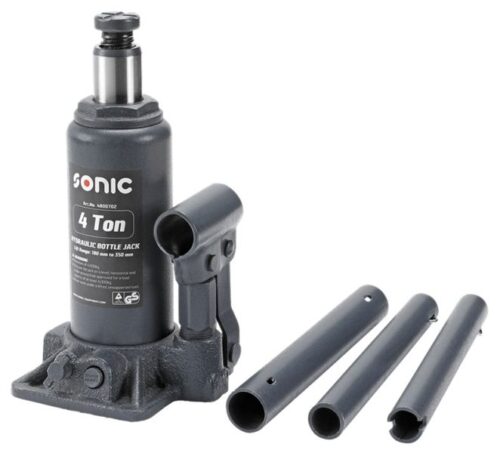 Cric hidraulic tip butelie SONIC 4800702, capacitate maxima ridicare 4 T, cursa 180-390 mm