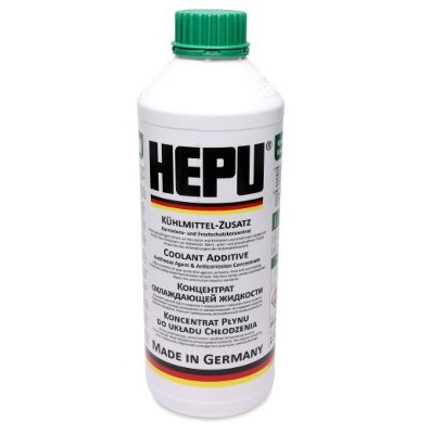 Antigel concentrat HEPU G11 P999-GRN, culoare verde, volum 1.5 litri