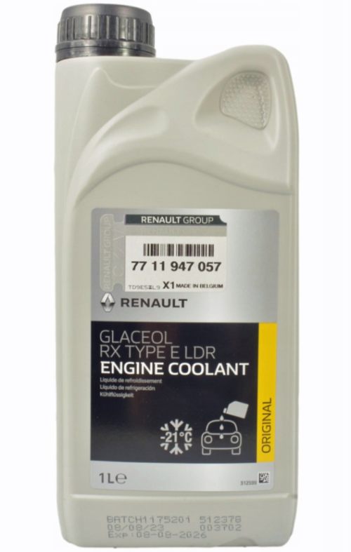 Antigel concentrat RENAULT RX Type E LDR 7711947057, albastru, volum 1 litru