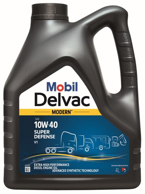 Ulei motor MOBIL DELVAC MODERN 10W40 SUPER DEFENSE V1 157454, volum 4 litri, sintetic