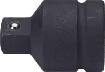 Adaptor chei impact HANS 84804B, patrat 1/2 inch - 3/8 inch, lungime 38 mm