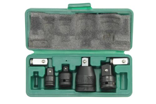 Set 6 adaptori cheie impact HANS 89606, dimensiuni 3/8 x 1/2, 1/2 x 3/8, 1/2 x 3/4, 3/4 x 1/2 inch