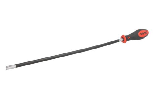 Suport magnetic pentru biti insurubare cu maner flexibil SONIC 72001, prindere 1/4 inch, lungime 545 mm