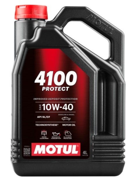 Ulei motor MOTUL 4100 PROTECT 10W40, volum 4 litri, sintetic