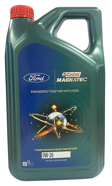 Ulei motor Castrol Magnatec Profesional Ford 0W20 15F704, volum 5 litri, sintetic