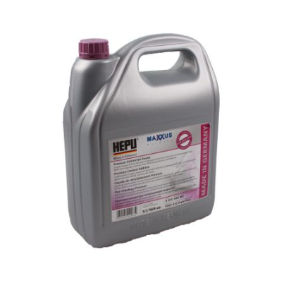 Antigel concentrat HEPU P999 G12++ SuperPlus, volum 5 litri, violet/roz, concentrat