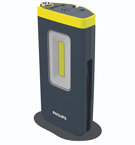 Lampa de lucru cu LED PHILIPS XPERION 6000 POCKET X60POCKX1, 3 W, 300 lumeni, 3.7V, baterie Li-ion 2000 mAh, alimentare USB-C