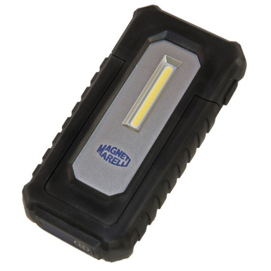 Lampa de lucru MAGNETI MARELLI 007935030040, LED COB, 2.5W, 230 lm, pivotanta, maner pliabil, magnetica, baterie reincarcabila