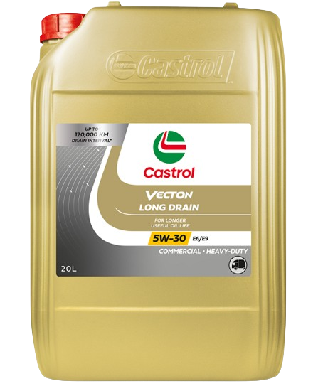 Ulei motor camion CASTROL VECTON Long Drain 5W30 E6/E9, volum 20 litri, sintetic