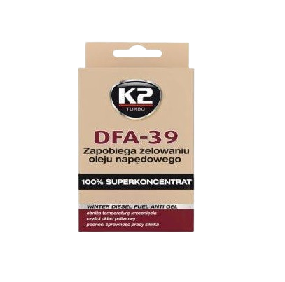 Aditiv anticongelant diesel concentrat K2 TURBO DFA-39 T310, 50 ml