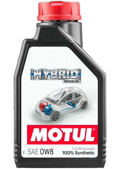 Ulei motor MOTUL HYBRID 0W8 107155, volum 1 litru, full sintetic