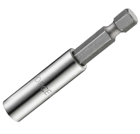 Prelungitor magnetic pentru insurubat FORCE 81260, prindere 1/4 inch, 6 mm