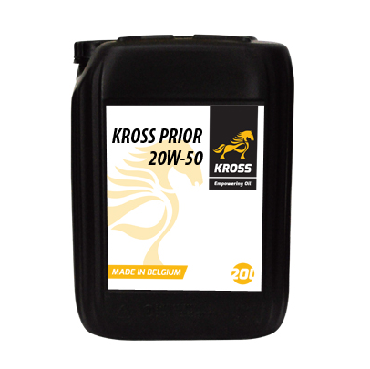Ulei motor KROSS PRIOR 20W50 A3/B4, E3 SN20051-KS-127552, multigrad, volum 20 litri, mineral