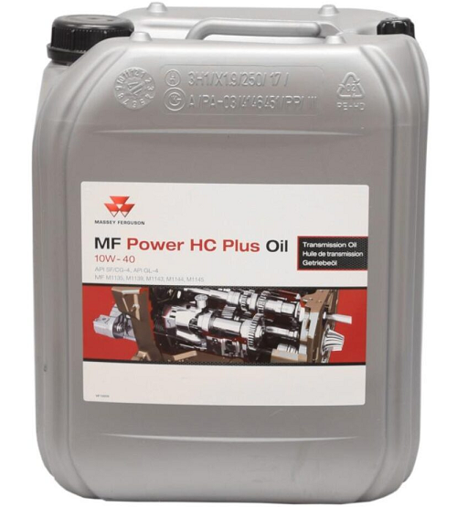 Ulei hidraulic MASSEY FERGUSON Power HC Plus 10W40 X991600620000, volum 20 litri