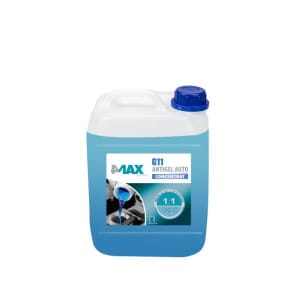Antigel 4MAX ANTIGEL 4MAX G11 5L, G11, volum 5 litri, fara silicati, albastru