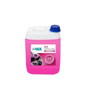 Antigel 4MAX ANTIGEL 4MAX G12 5L, G12, volum 5 litri, fara silicati, roz