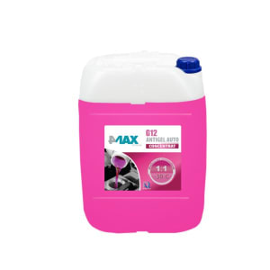 Antigel 4MAX ANTIGEL 4MAX G12 20L, G12, volum 20 litri, fara silicati, roz