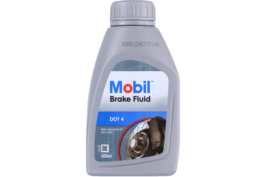 Lichid de frana DOT 4 MOBIL 0.5L