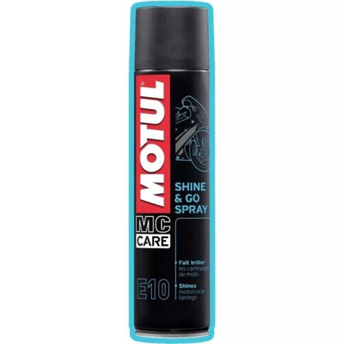Spray cu solutie intretinere plastice MOTUL MC CARE E10 Shine and Go 400ml