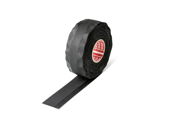 Banda Textila Cablaje Neagra25m/19mm - Rezistenta 150c