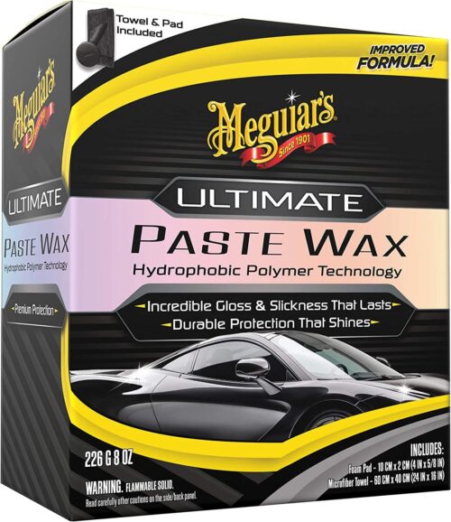 Ceara solida MEGUIAR'S Ultimate Wax Paste 226g