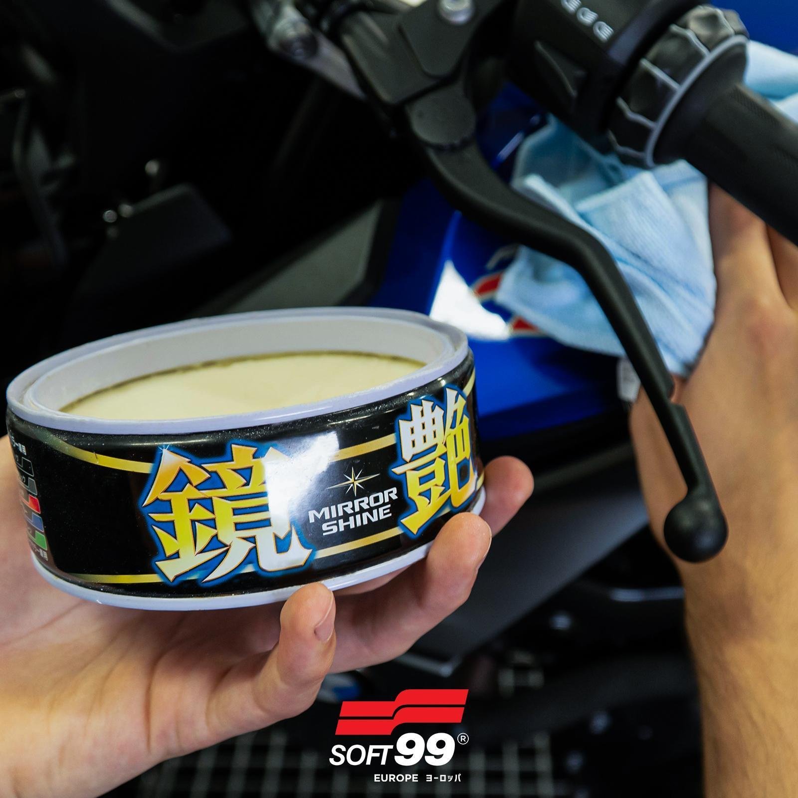 Ceara auto SOFT99 Mirror Shine Wax Dark 200g - imagine 4