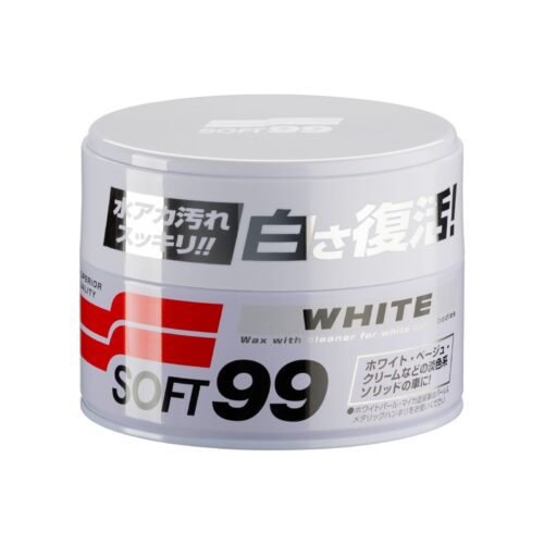 Ceara auto pentru culori deschise SOFT99 White Soft Wax 350g