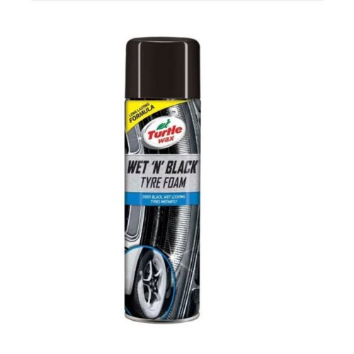 Spray spuma luciu anvelope TURTLE WAX Wet'n'Black Tyre Foam 500ml