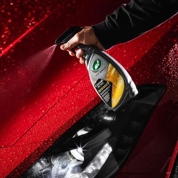 Ceara lichida TURTLE WAX Hybrid Solutions Ceramic Wet Wax 500ml - imagine 2