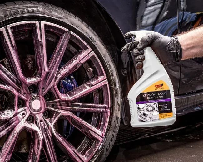 Solutie curatat si indeparat particule de fier de pe jante MOJE AUTO Detailer 750ml - imagine 2