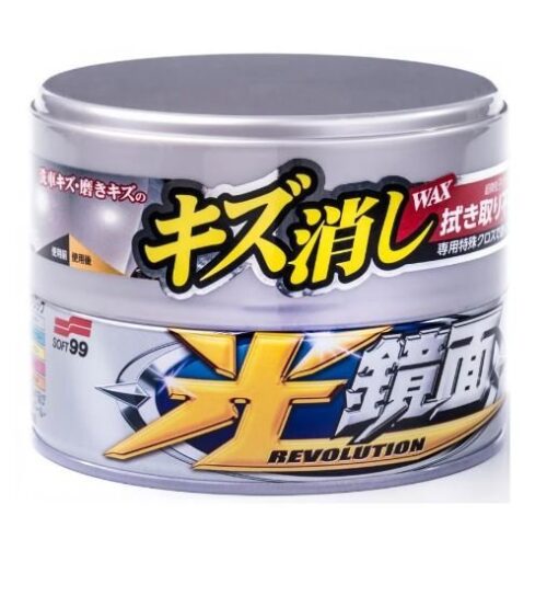 Ceara cu efect de restaurare zgarieturi - culori deschise - Scratch Clear Wax Light SOFT99 200g