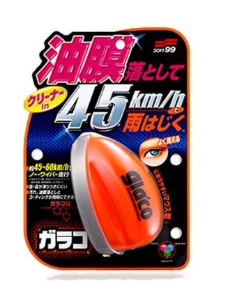 Tratament hidrofob sticla si parbriz cu aplicator SOFT99 Glaco Q 75ml
