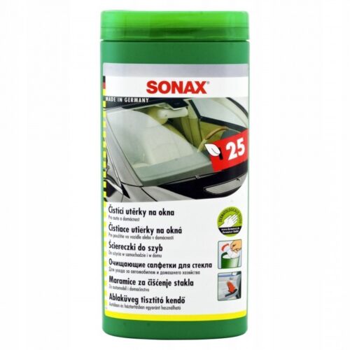 Servetele de curatat sticla si parbrizul, 25 bucati, SONAX