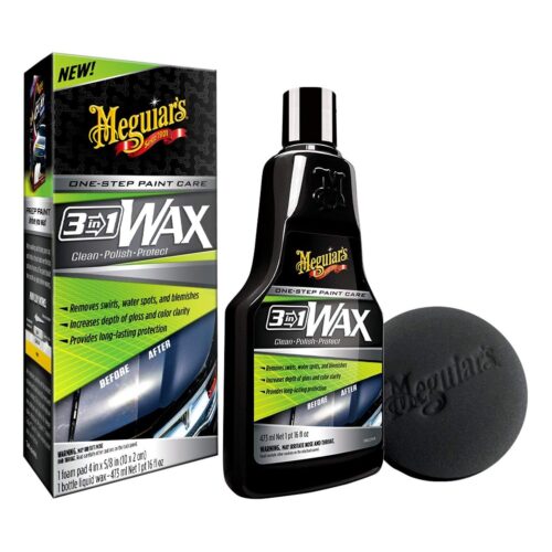 Kit ceara lichida 3 in 1 MEGUIAR'S 473ml
