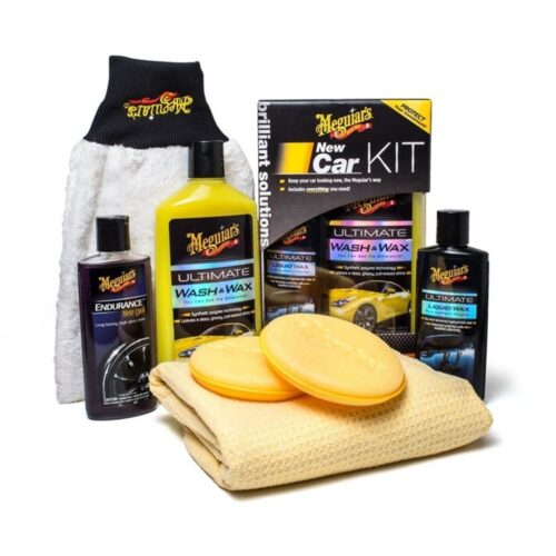 Kit intretinere exterior MEGUIAR'S New Car Kit