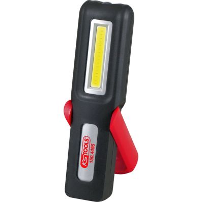 Lampa de mana mobila pentru atelier KS TOOLS 150.4495, pliabila, iluminare LED 3 W, acumulator Li-ion 3.7 V, 1.2 Ah