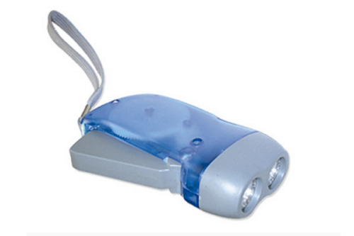 Lanterna de mana cu dinam JBM 00914, iluminare 2 LED-uri
