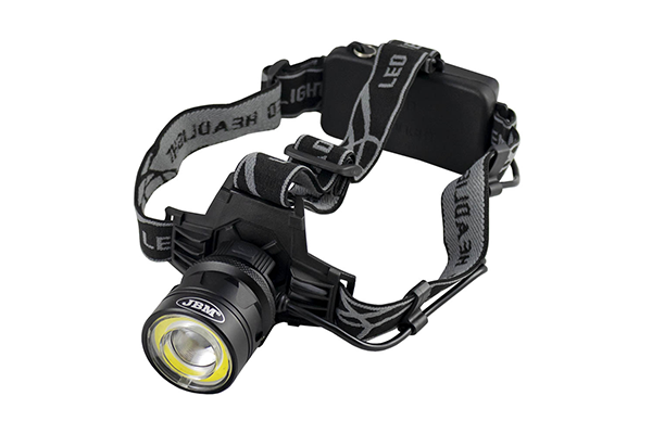 Lanterna frontala JBM 53569, iluminare LED, 800 lumeni, regulator de intensitate, reincarcabila, 3 moduri de iluminare