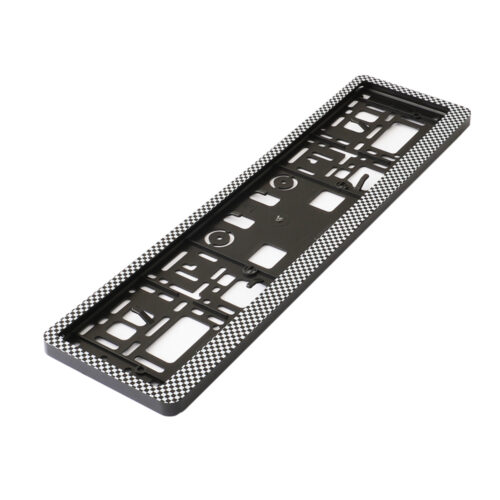 Set 2 suporturi pentru numar inmatriculare auto MEGA DRIVE 45191, carbon, polipropilena