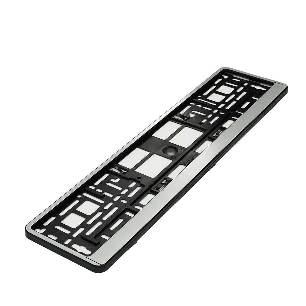Suport pentru numar inmatriculare auto MEGA DRIVE 45187, cromat, 1 bucata, polipropilena