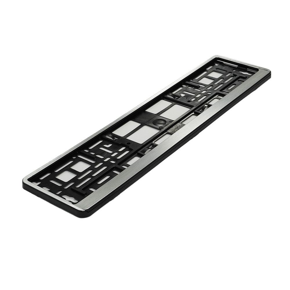 Suport pentru numar inmatriculare auto MEGA DRIVE 45186, cromat, 1 bucata, polipropilena