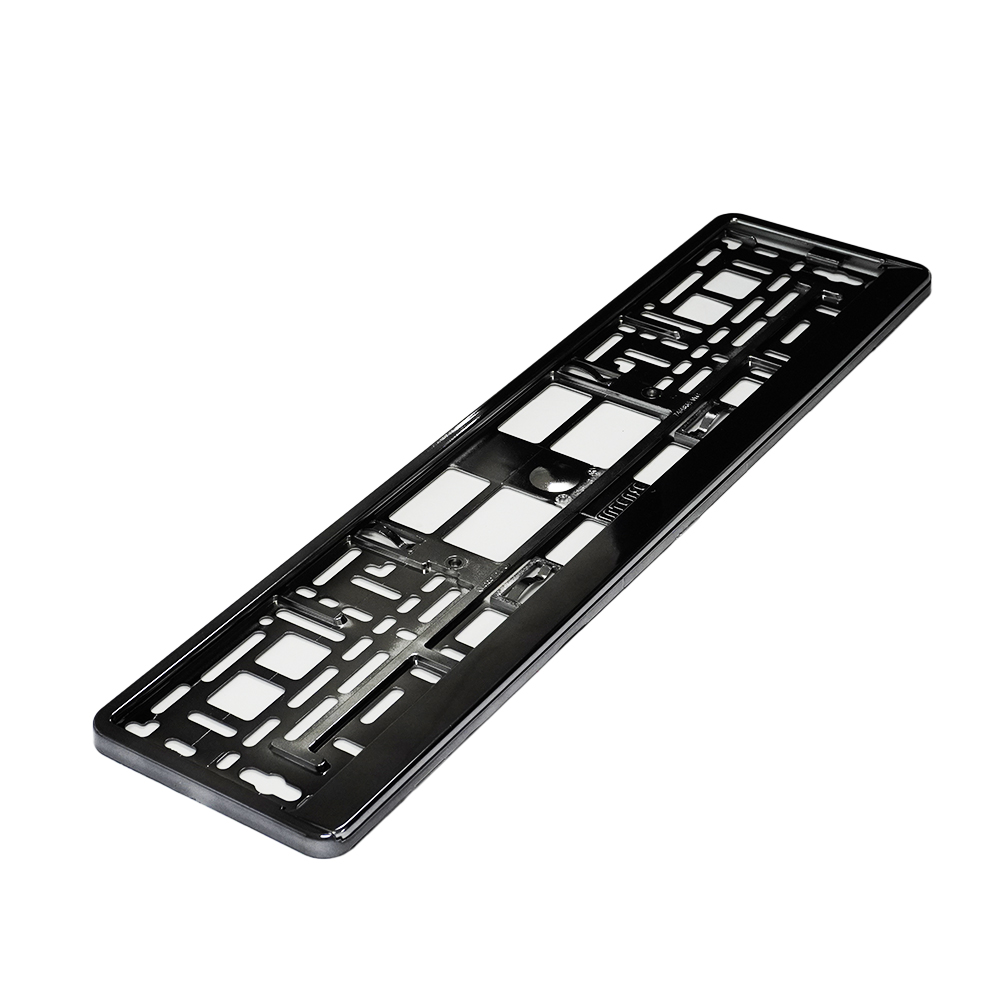 Suport pentru numar inmatriculare auto MEGA DRIVE 45182, grafit metalizat, 1 bucata, polipropilena