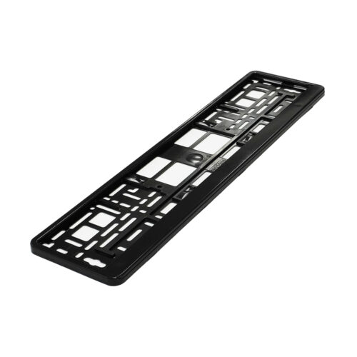 Suport pentru numar inmatriculare auto MEGA DRIVE 45181, negru metalizat, 1 bucata, polipropilena