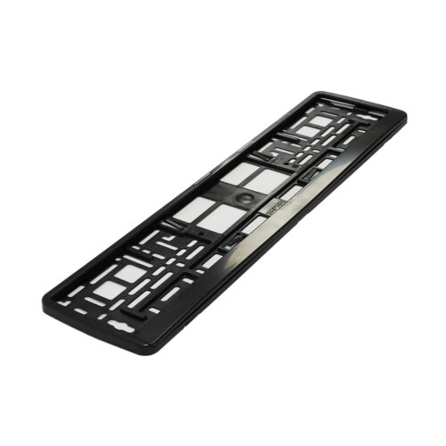 Set 2 suporturi pentru numar inmatriculare auto MEGA DRIVE 45179, rigleta tip 2, negru, polipropilena